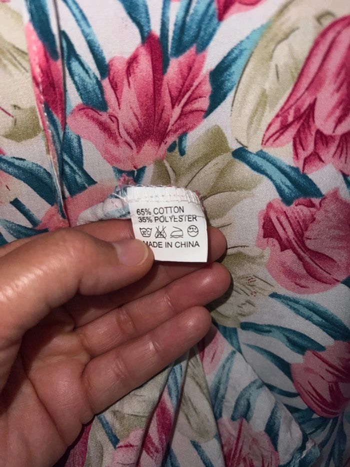 Robe à fleurs longue Taille L-XL - photo numéro 11