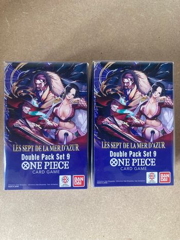 One Piece - Lot de 2 Double Pack Set 9 FR - Les sept de la mer d’Azur - Scellé