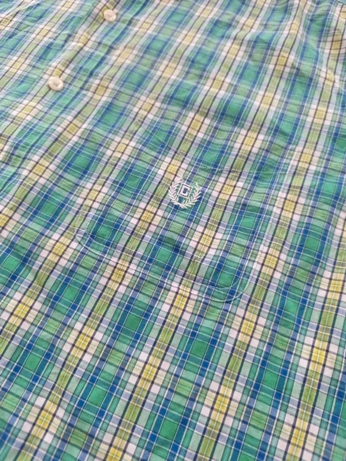 Chemise chaps manche courte verte XXL - photo numéro 2