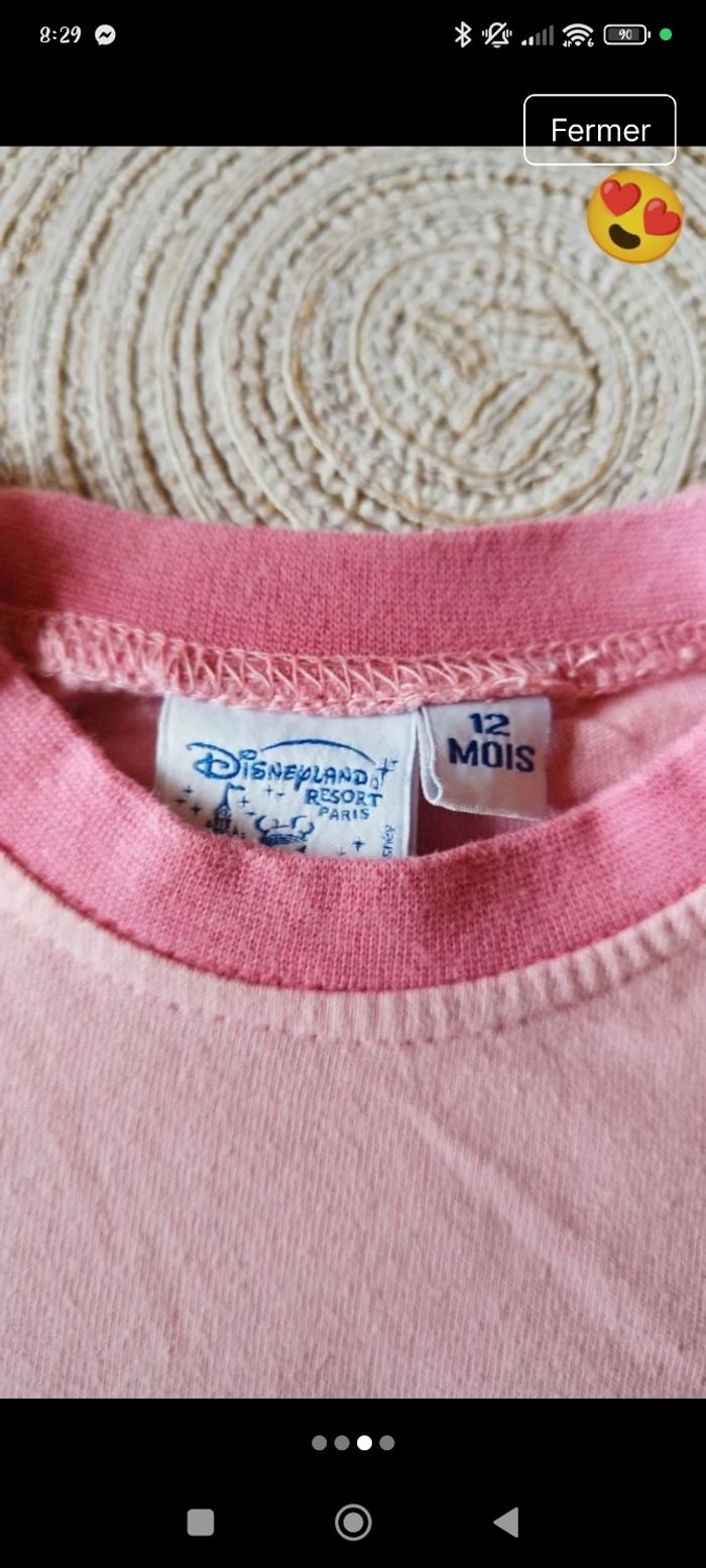 T-shirt Disneyland Paris Minnie - photo numéro 3