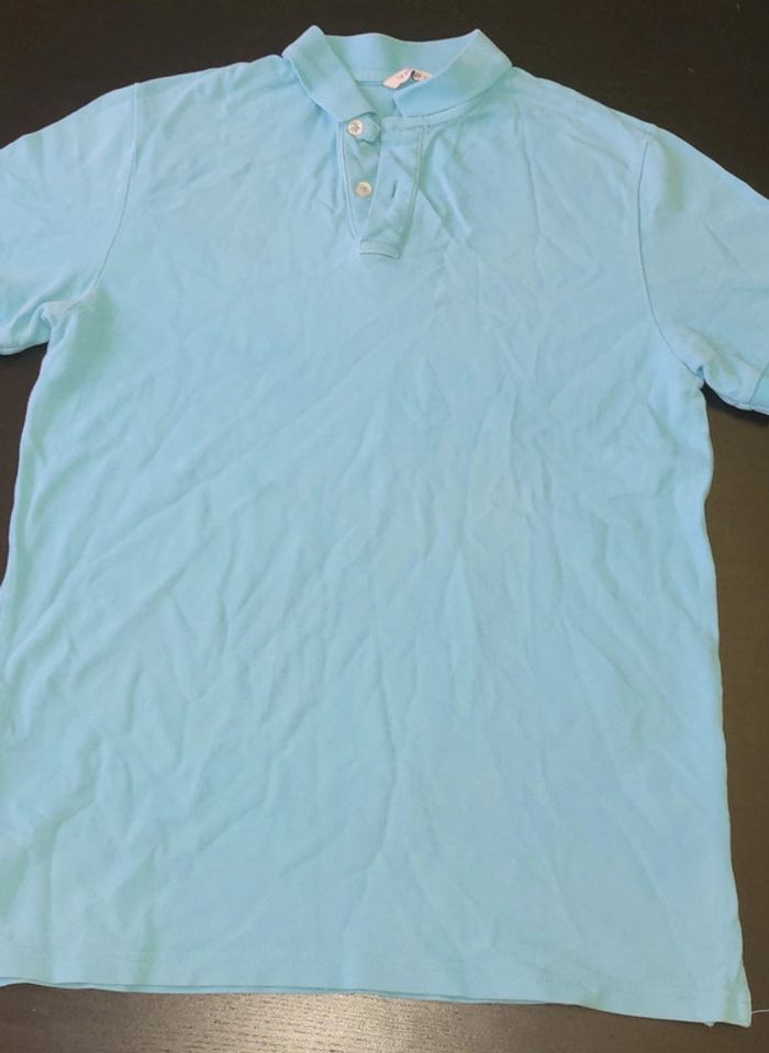 Polo bleu