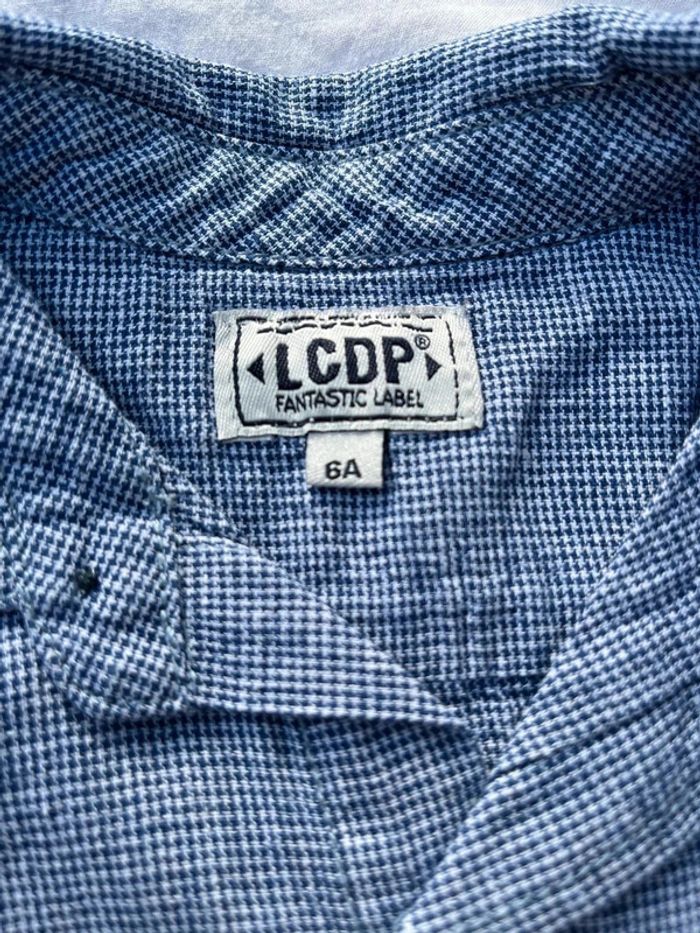 Chemise manche longue à carreaux - photo numéro 5