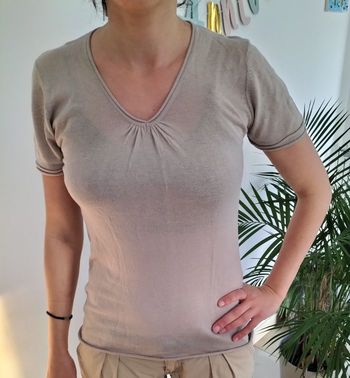 Top coton beige - 36 - Teddy Smith