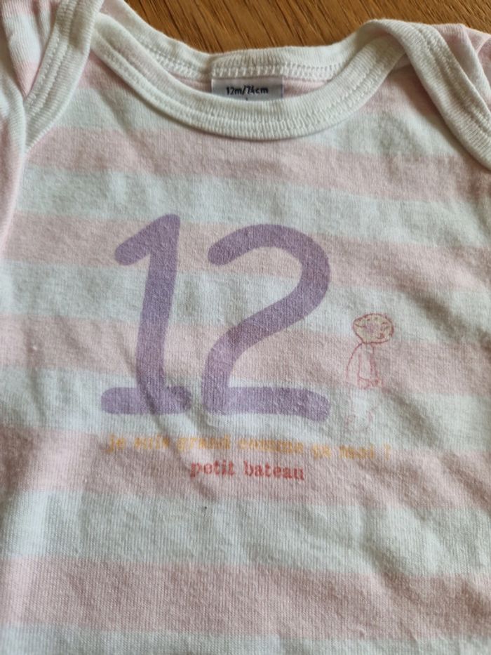 Lot bodies petit bateau - photo numéro 6