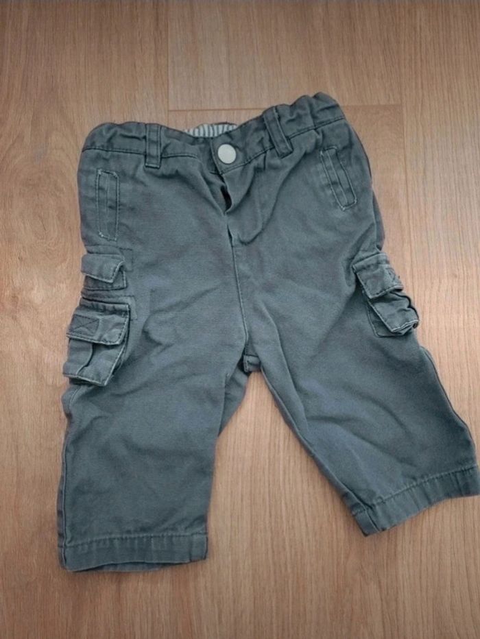 Pantalon gris garçon 6 mois