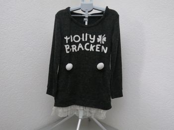 ✨ Robe sweat / tunique HOLLY & BRACKEN – Détails tulle & pois ✨