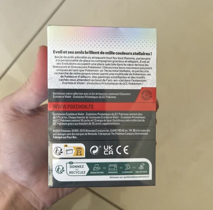 Bundle Pokémon EV8.5 x1 neuf scellé - photo numéro 3