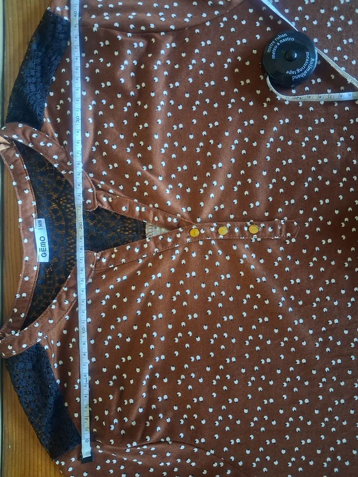 Blouse femme - Taille 54/56 - Gémo - photo numéro 8