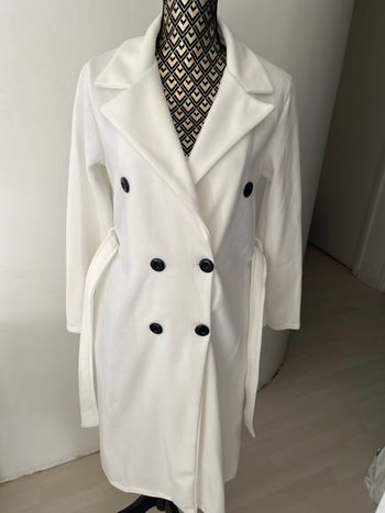 Manteau Trench blanc 