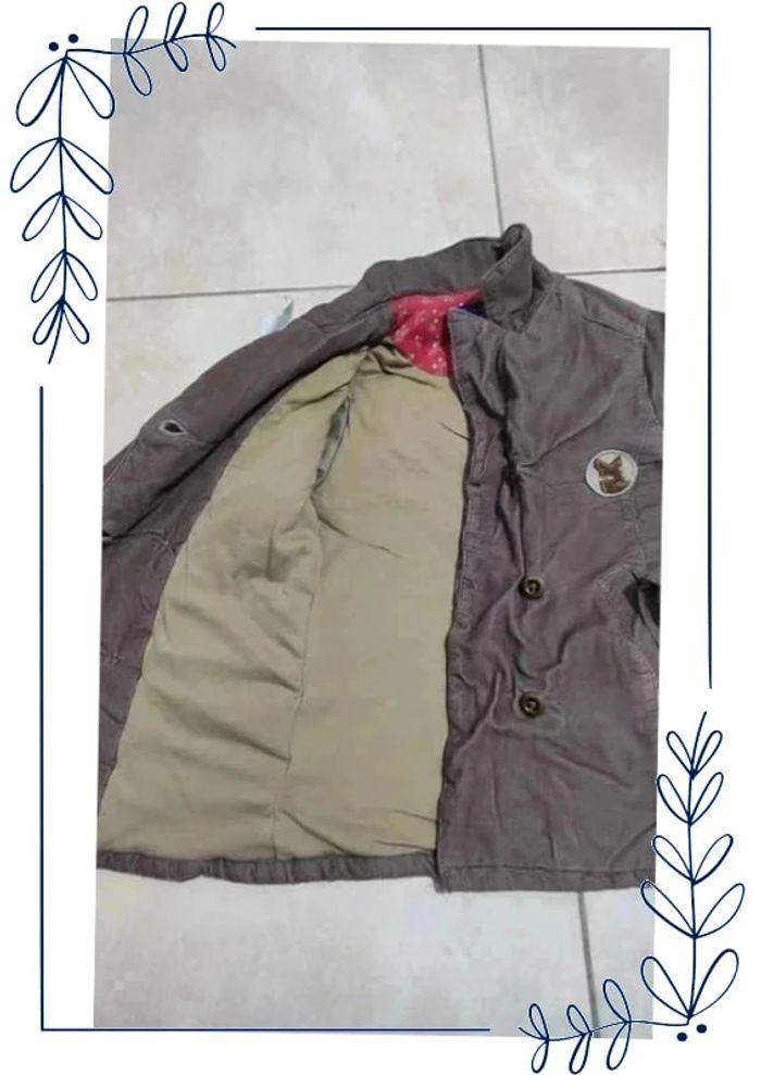 Manteau/veste fille hiver la compagnie des petits taille 4 ans - photo numéro 4