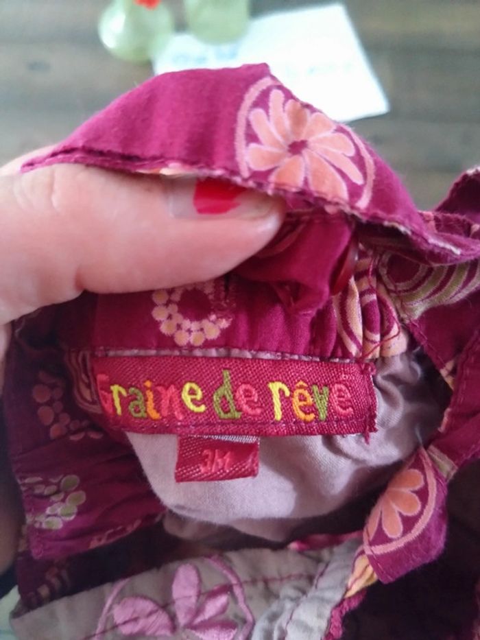 Robe été bébé fille 3 mois graine de rêve - photo numéro 4