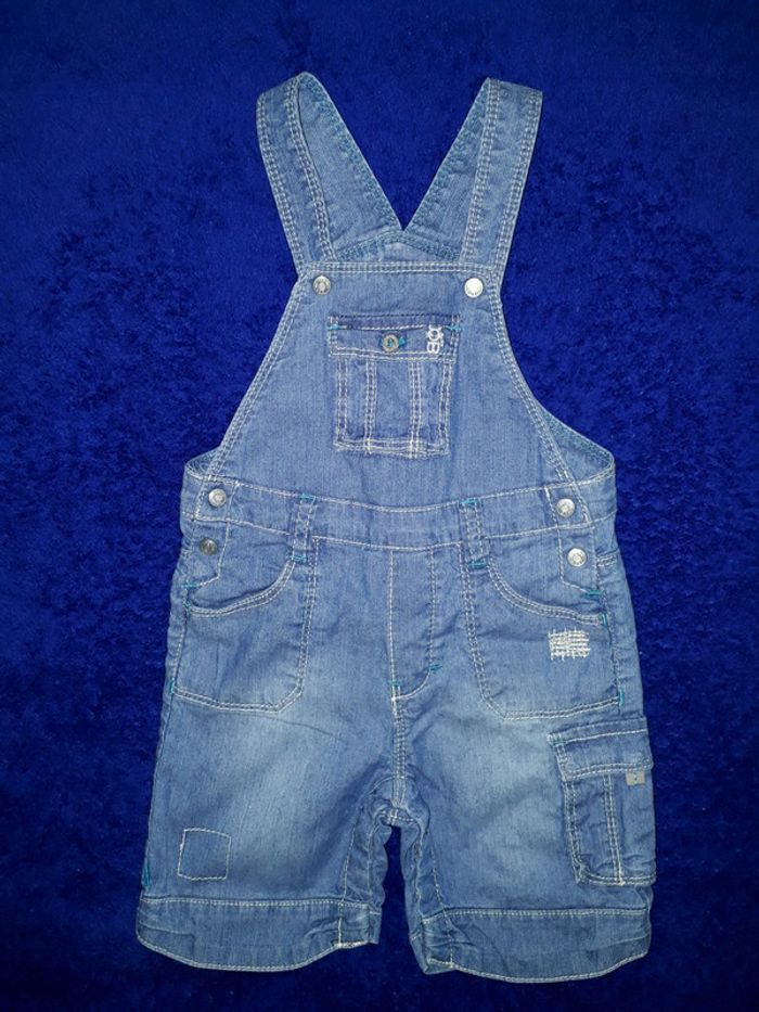 Salopette short 6 mois