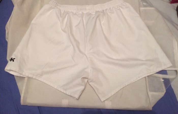 Short sport kipsta blanc XL