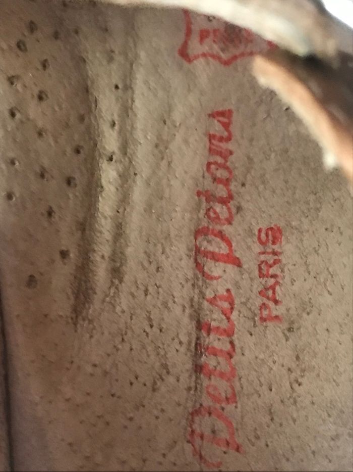 Chaussures premiers pas marron/beige Petits petons Pointure 22 - photo numéro 4