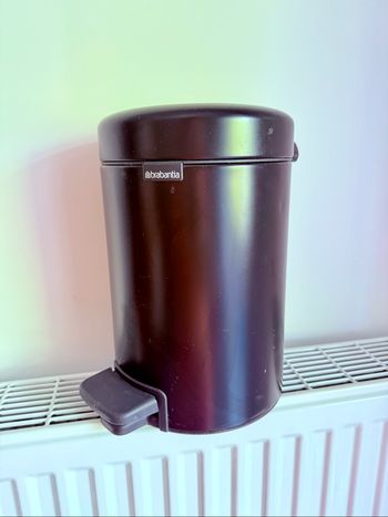 Poubelle brabantia noire Matt
