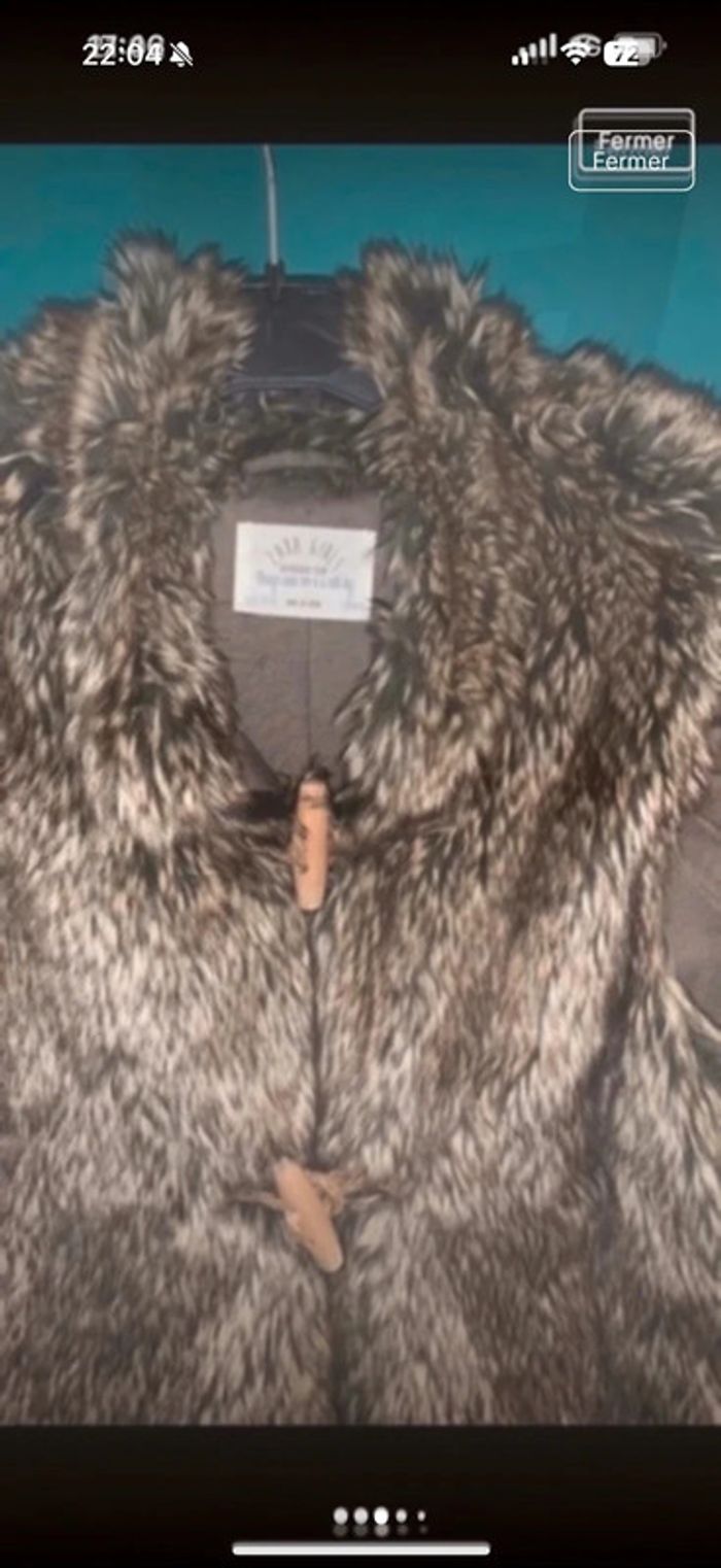 Gilet fourre sans manches Zara girls taille 13/14 ans en très bon état - photo numéro 3