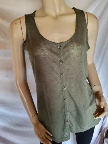 Débardeur kaki