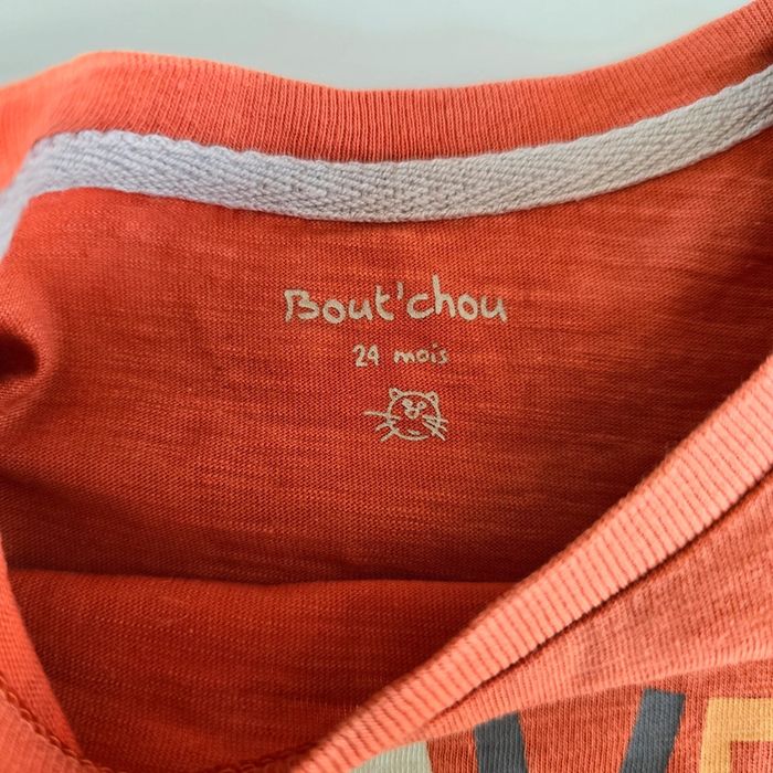 T-shirt manches courtes- bout'chou - 24 mois - photo numéro 3