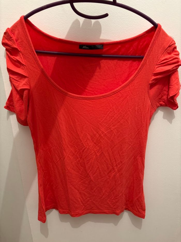 Teeshirt rose flachie