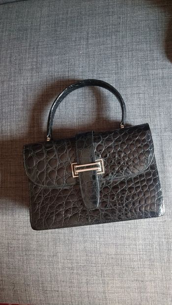 Borsa vintage nera Pirovano