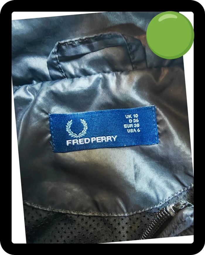 Veste Fred Perry taille s pour femme - photo numéro 3