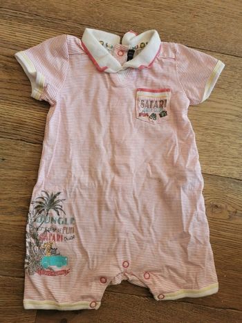 Barboteuse sergent major 6mois 67cm