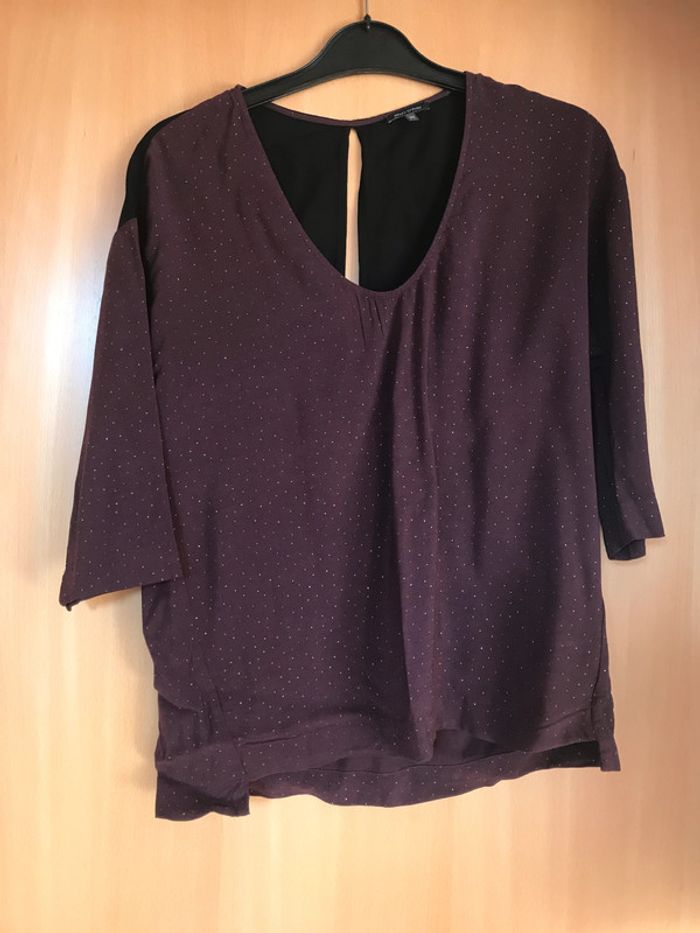 blouse bordeaux