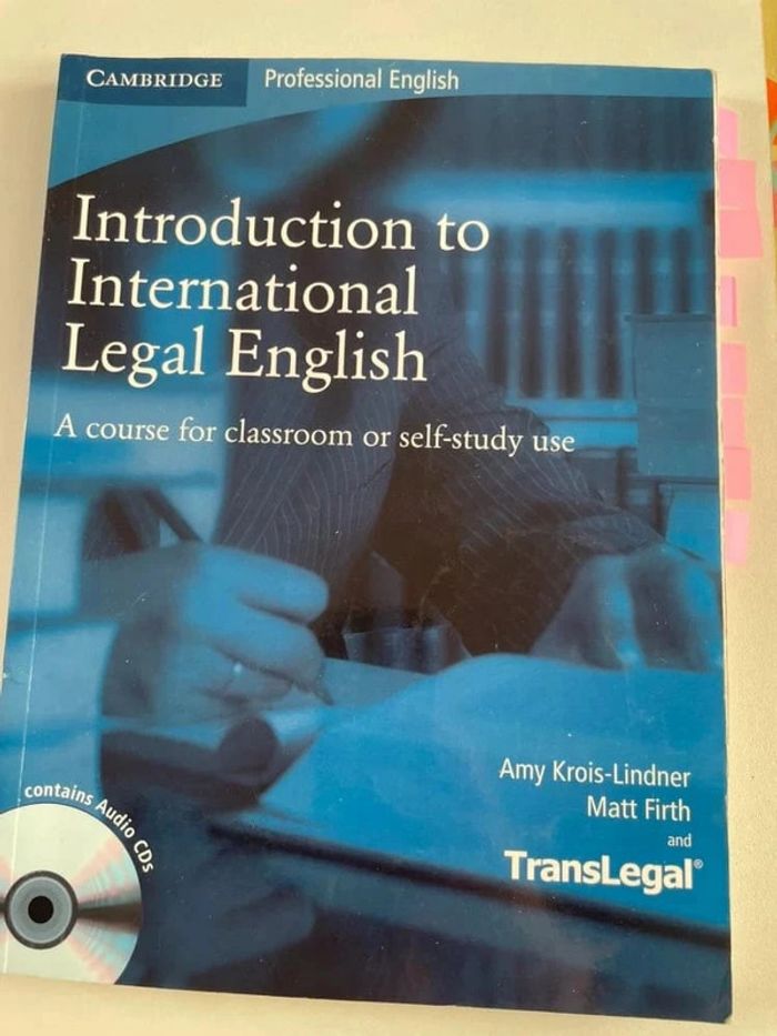Introduction to International Legal English
