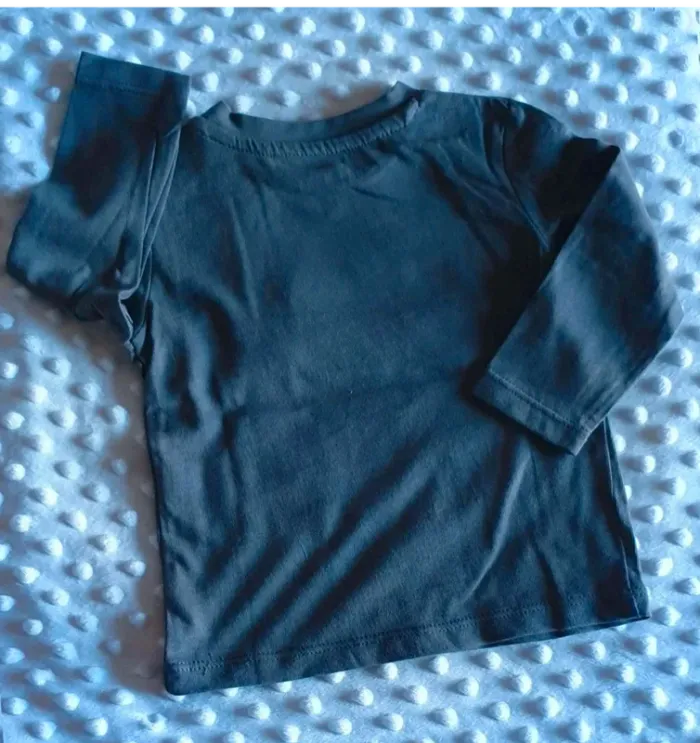 T-shirt manches longues dinosaure in extenso - photo numéro 4