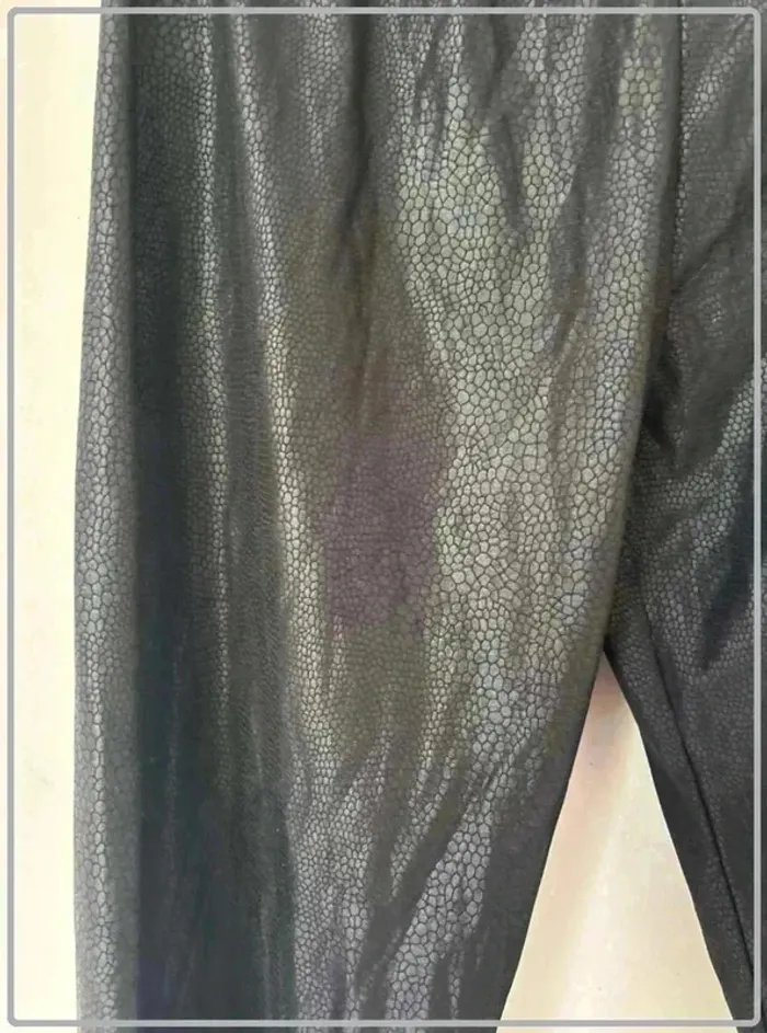 Leggins effet  croco  taille  38  marque dusen - photo numéro 3