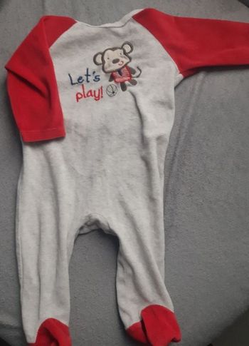 Pyjama 12 mois singe