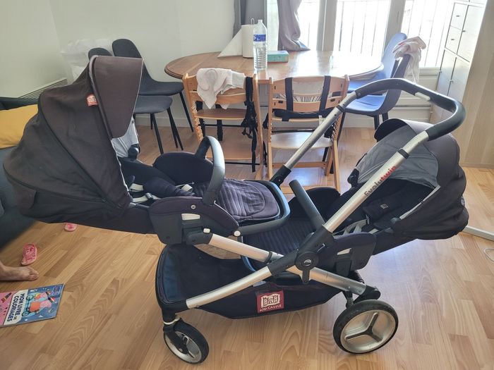 Pousette double Redcastle Evolutwin