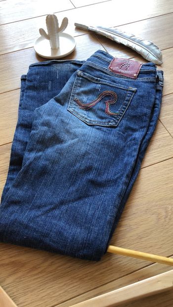 Jean bleu taille 36 replay / jean coupe droite