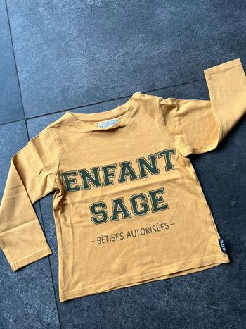 T-shirt manches longues 3 ans