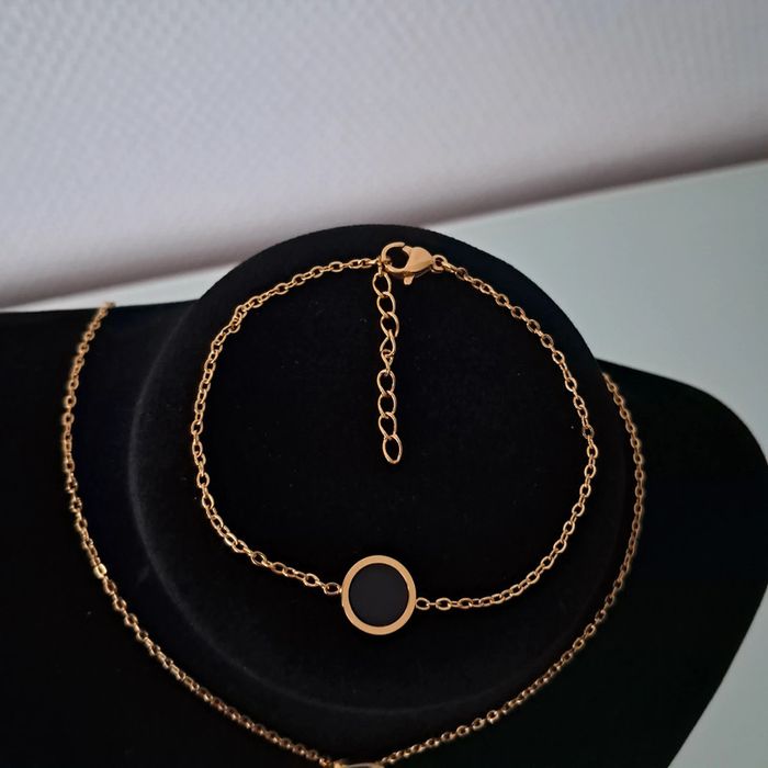 Parure acier inoxydable Collier y - photo numéro 5