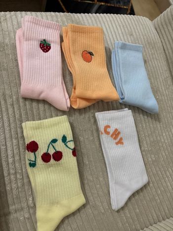 Chaussette longue fruit