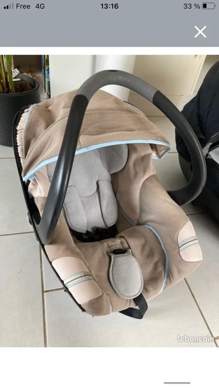 Nacelle et cosy bébé confort - photo numéro 7