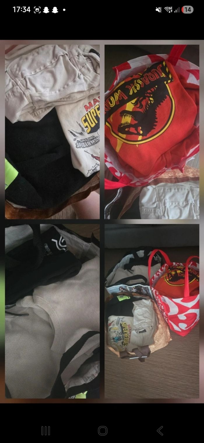 Gros lot vêtements garçon 8/10ans