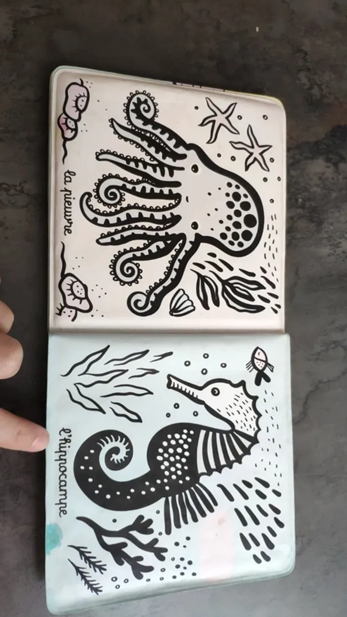 Livre de bain petite tortue et ses amis - photo numéro 3