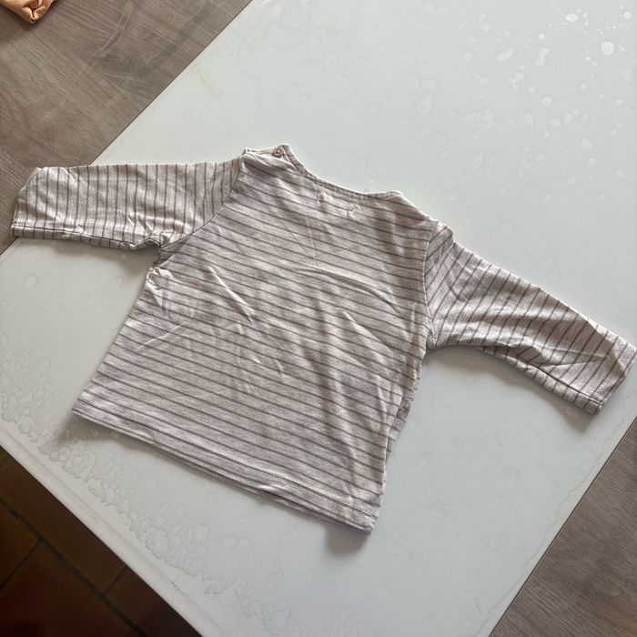 Maillot manche longue taille 1/3 mois 62 cm - photo numéro 2