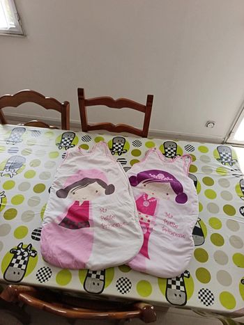 Lot de 2 turbulettes 0/6 mois Les Z'amis Z'animaux