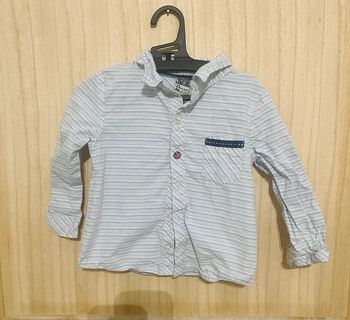 Chemise manches longues 23 mois tape à l’œil