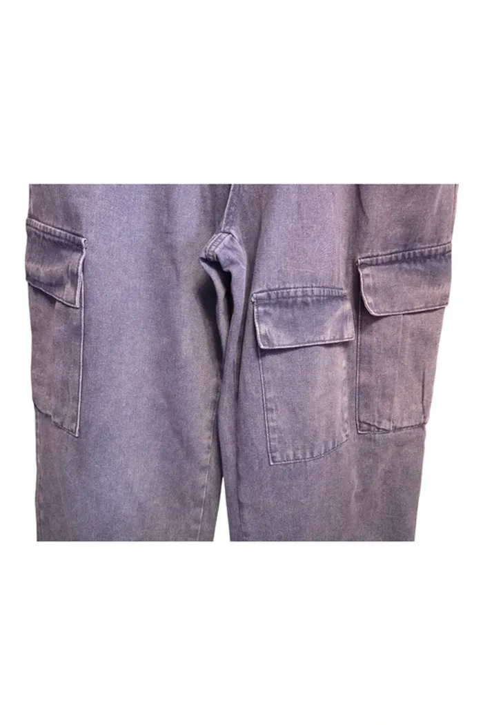 Jean cargo à jambe large T50 Shein curve - photo numéro 3