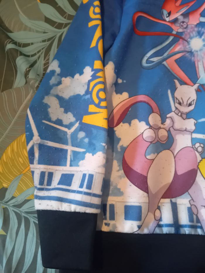 🟡 Sweat à capuche Pokémon GO garçon - photo numéro 5