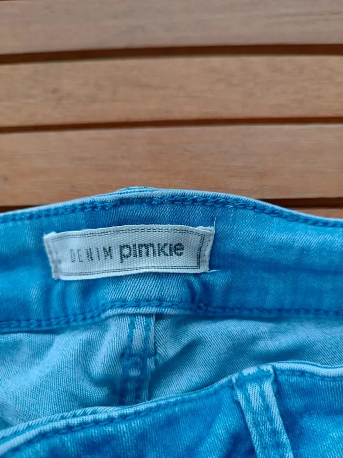 Jeans femme bleu Pimkie taille 38 - photo numéro 3