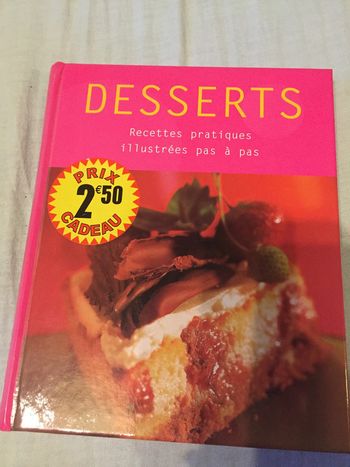 Livre Desserts