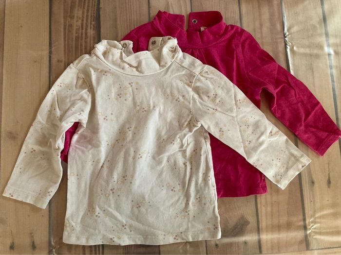 Lot sous-pull fille - 12 mois - photo numéro 2