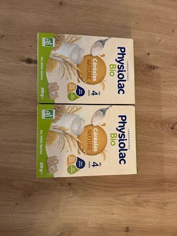 Céréales nature Physiolac bio