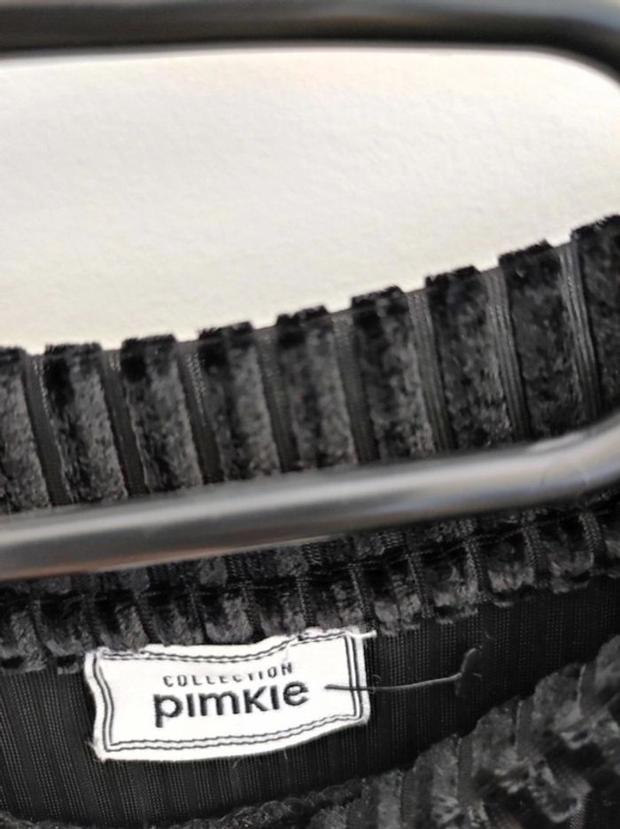 Robe noire velours Pimkie XS - photo numéro 4