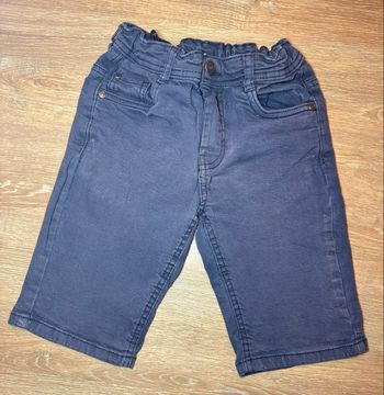 Short en Jean’s bleu marine Tape à l’œil /
